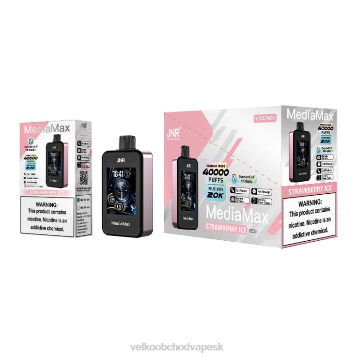 Vape Velkoobchod 864J817 - JNR MediaMax 40 tis jahodový ľad