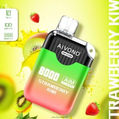 Aivono AIM CLEAR 8000 jahodové kiwi - 2J004B210 Vape E Cigareta