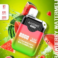 Aivono AIM CLEAR 8000 jahodový melón - 2J004B208 Vape Cigareta Cena