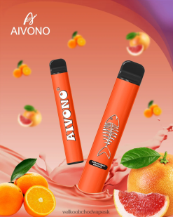 Aivono AIM FISHBONE 600 grapefruitový pomaranč - 2J004B280 Vape E Cigareta