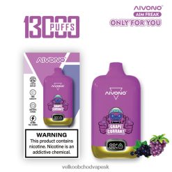Aivono AIM FREAK 13 000 hroznové ríbezle - 2J004B251 Nejlepsi Vape Cigareta