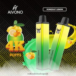 Aivono AIM FREAK 4000 kumquat citrón - 2J004B256 E Cigareta SK