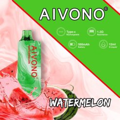 Aivono AIM GUN 7000 vodný melón - 2J004B110 Vape Cigareta Cena