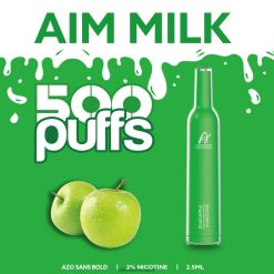 Aivono AIM MILK 500 kyslé jablko - 2J004B267 Veľkoobchod Vape SK