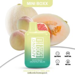 Aivono AIM MINI BOXX 600 biela broskyňa grapefruitový melón - 2J004B241 Vape Jednorazove