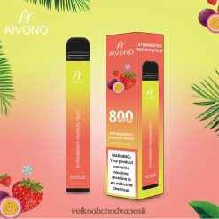 Aivono AIM PLUS 800 jahodová mučenka - 2J004B195 Nejlepsi Vape Cigareta
