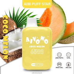Aivono AIM PUFF STAR 6500 cocomelon - 2J004B297 Vape Jednorazove