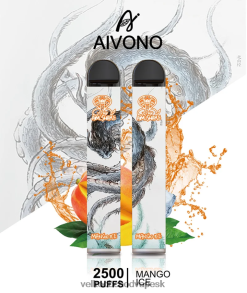 Aivono AIM SNAKE 2500 mangový ľad - 2J004B313 Vape Cigareta Cena