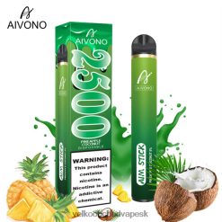 Aivono AIM STICK 2500 ananás kokos - 2J004B153 Nejlepsi Vape Cigareta