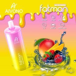 Aivono FATMAN 6800 zmiešané mango - 2J004B26 Vape Cigareta Cena