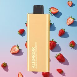 Alibarbar Pandora 7000 Puffs 17ml Jahoda Chupa Chups 1.0 Ω