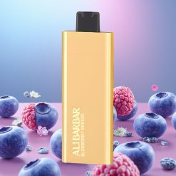 Alibarbar Pandora 7000 Puffs Disposable Vape Čučoriedková Vôňa, 17 ml, 1.0 Ω