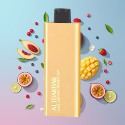 Alibarbar Pandora 7000 Puffs Disposable Vape Marhuľa Mangová Limetka 17 ml 1.0 Ω