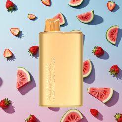 Alibarbar Rich 8000 Puffs Disposable Vape Jahoda Melón 20ml 8000 Puffov 2000 mAh