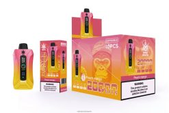 Bang Beach 20 000 potiahnutí inteligentnou obrazovkou HJ42802 - Vape Velkoobchod broskyňa mango