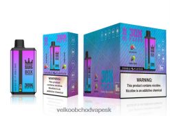Bang Box 30 000 ťahov s dvoma príchuťami HJ428072 - Vape Velkoobchod blue razz ice & double grape