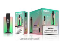 Bang Box Inteligentná obrazovka s 30 000 ťahmi HJ428083 - Veľkoobchod Vape SK jablko broskyňa