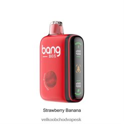Bang Box Inteligentný displej výkonu 9000-18000 ťahov HJ428025 - Veľkoobchod Vape SK jahodový banán