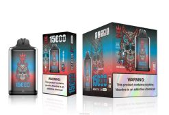 Bang Box s1-15000 potiahnutí HJ4280108 - Vape Velkoobchod modrý razz ľad