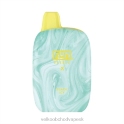 čierny ľadový FLUM PEBBLES 6000 ťahov 840H17 E Cigareta Jednorazova