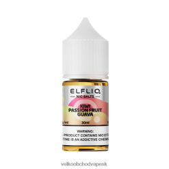 D260NL20 Kiwi Pasy Fruit Guava ELFBAR ELFLIQ Nic Salt 30 ml