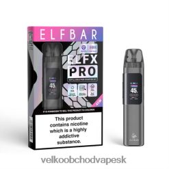 D260NL3 šedý ELFBAR ELFX Pro Otvorené zariadenie