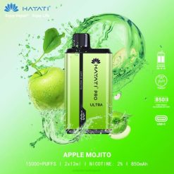 E Cigareta Bez Nikotinu RHNN205 | Hayati Pro Ultra jablkové mojito