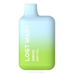 E Cigareta Bez Nikotinu RHNN365 | LOST MARY BM600 mentol