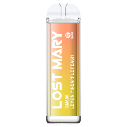 E Cigareta Bez Nikotinu RHNN395 | LOST MARY QM600 citrón ananás broskyňa