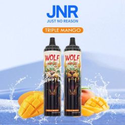 E Cigareta Bez Nikotinu RHNN775 | JNR WOLF NIPLO trojité mango