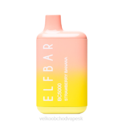 E Cigareta Jednorazova RHNN308 | ELFBAR BC5000 jahodový banán