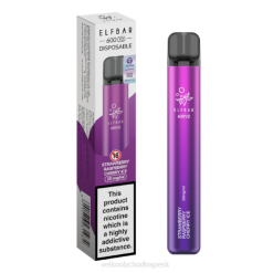 E Cigareta SK RHNN296 | ELFBAR 600V2 jahoda malina čerešňa ľad 20 mg