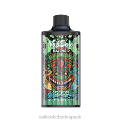 E Cigarety Jednorazove 66VR6117 Vapsolo SUPER jednorazová vapa jahodové kiwi
