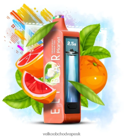 Elf Bar Planet 25 000 - F644VN17 grapefruitový zelený čaj Vape Jednorazove