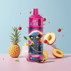 JNR Alien 10000 Puffs Broskyňa mangá ananás 850mAh 20ml RGB