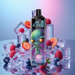 JNR Alien 10000 Puffs Čierny ľad 850mAh 20ml RGB