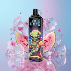 JNR Alien 10000 Puffs Guava ľadová 850mAh 20ml RGB