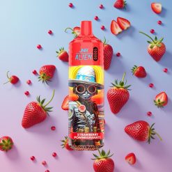 JNR Alien 10000 Puffs Jahoda Granátové Jablko 850mAh 20ml RGB
