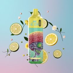 JNR Alien Citrón & Limetka 10000 Puffs, 850mAh, 20ml