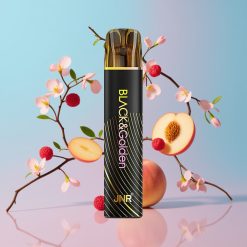 JNR Black&Golden 800 Puffs Broskyňa Mango 550mAh 2ml TPD