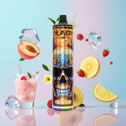 JNR Calavera 11000 Puffs Broskyňa Mangovo Ananásový ľad Typ-C 850mAh 21ml 1.0ohm