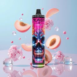 JNR Calavera 11000 Puffs Disposable Vape Broskyňa Ľadová, 21ml, 850mAh, 1.0ohm