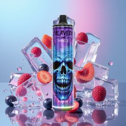 JNR Calavera 11000 Puffs Disposable Vape Čierny ľad, 21ml, 850mAh, 1.0ohm Mesh