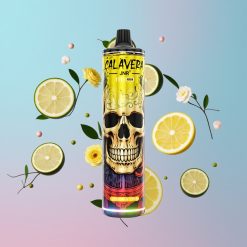 JNR Calavera 11000 Puffs Disposable Vape Citrón & Limetka, 850mAh, 21ml, 1.0ohm Mesh