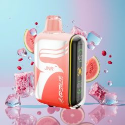 JNR Capsule 15000 Puffs Vodný melón Brazz Ice 20ml 850mAh Dual Mesh Coil