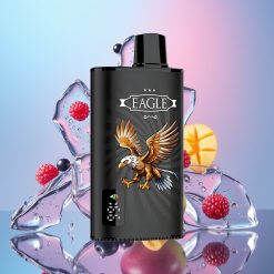 JNR EAGLE Smart 23000 Puffs Disposable Vape Čierna ríbezľa Mangová ľadová, 25ml, 750mAh, Typ-C