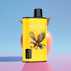JNR EAGLE Smart 23000 Puffs Disposable Vape Dvojité jablko, Digitálny displej, 1.0ohm Mesh Coil, Typ-C