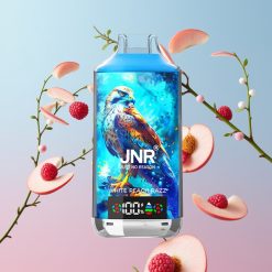 JNR Falcon X 18000 Puffs Biela broskyňa Razz 750mAh 24ml Dual Mesh Coil