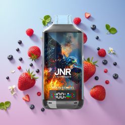 JNR Falcon X 18000 Puffs Mix Jahôd, 24ml, Dual Mesh Coil, Type-C