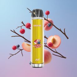 JNR Gold380 6000 Puffs Disposable Vape Broskyňa Čučoriedka 6000 Puffs 1500mAh 13ml